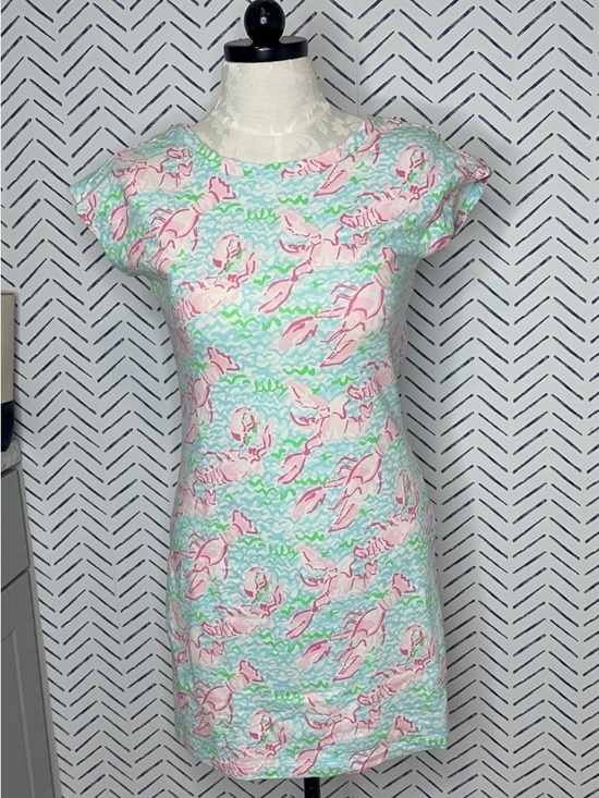 Lilly Pulitzer Dresses & Skirts - Lilly Pulitzer Westerly dress in the "Lobstah Roll" Blue and Pink Size Small